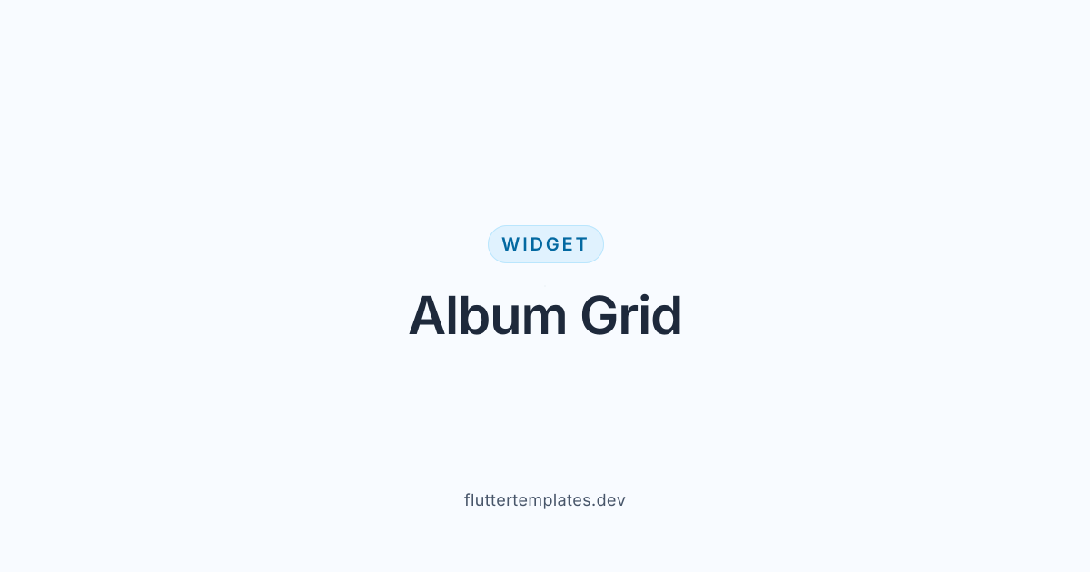 Album Grid